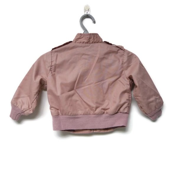 80s Toddlers Only old rose light jacket US made - Picture 3 of 4